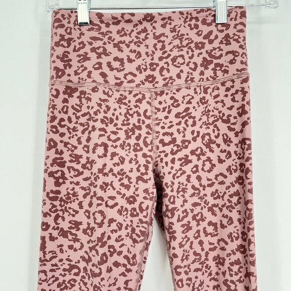 Athleta Elation Ultra High Rise Tight Cheetah Print Leggings Size XS - Picture 2 of 8